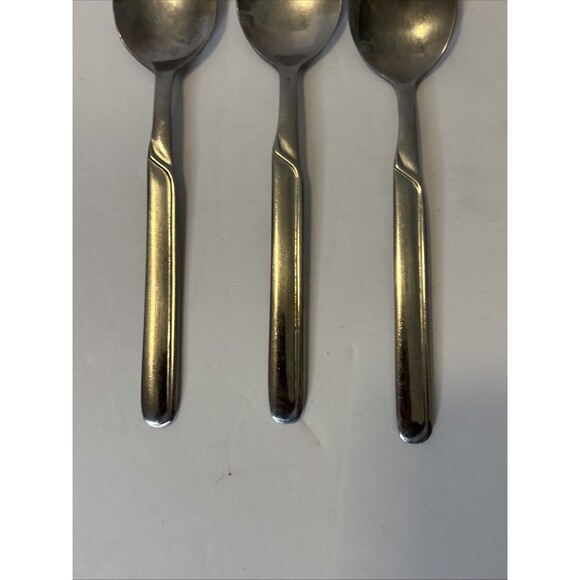 Cambridge PAIGE Stainless Glossy Silverware  Flatware Set Of 5 - Picture 7 of 16